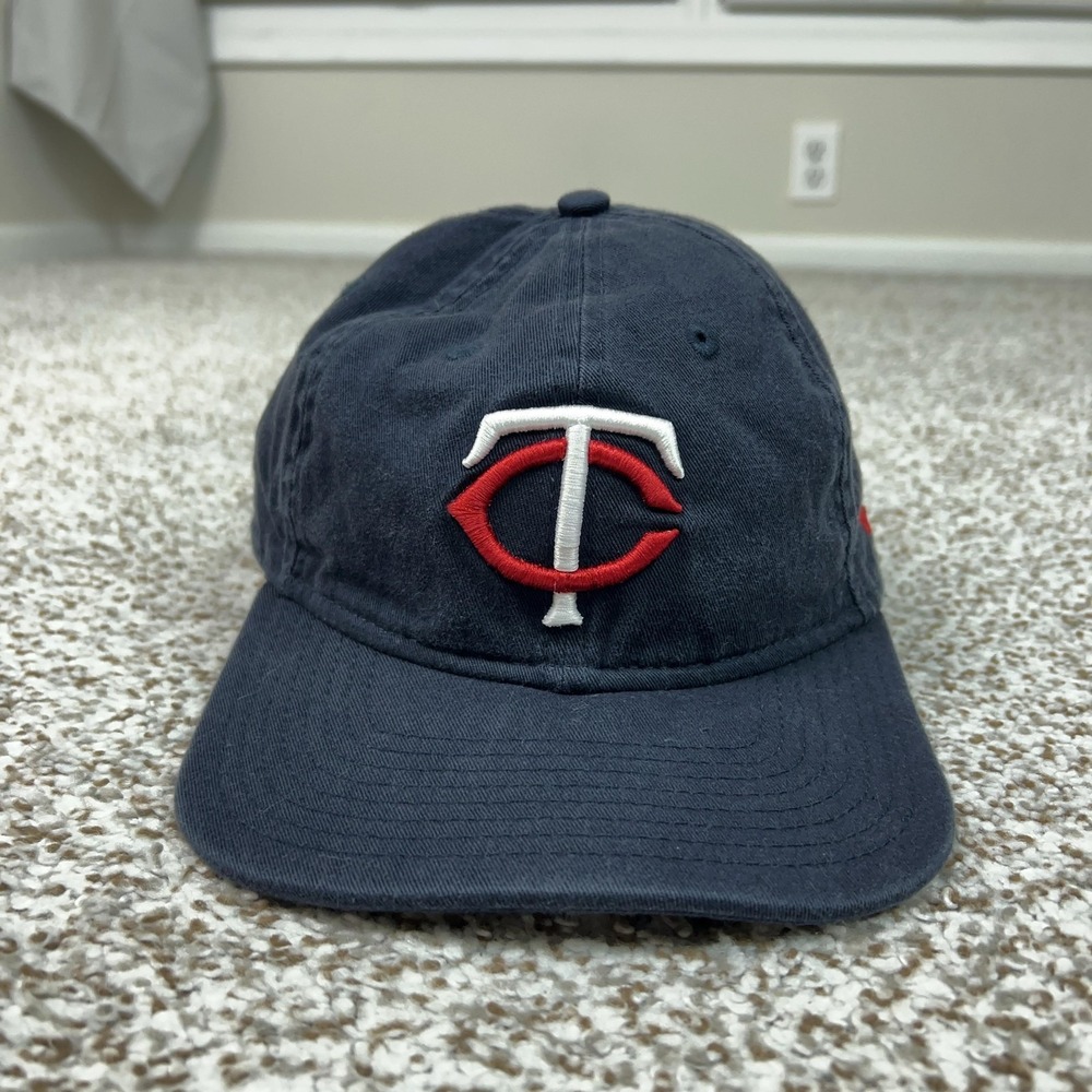 Minnesota Twins Hat Cap Strap Back Mens One Size Blue MLB Baseball New Era Sport